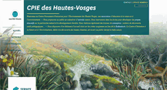 Desktop Screenshot of cpie-hautes-vosges.com