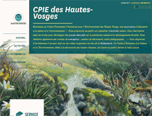 Tablet Screenshot of cpie-hautes-vosges.com